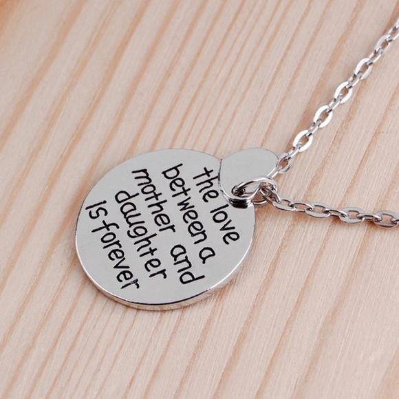 Mother Daughter Necklace - Picture 4 of 7
